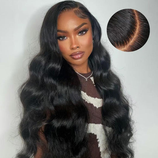Raw Vietnamese Hair 5x5 Body Wave Drawstring HD Glueless Wig Pre Plucked Pre Bleached Pre Cut 100% Human Hair Wig 250% Density